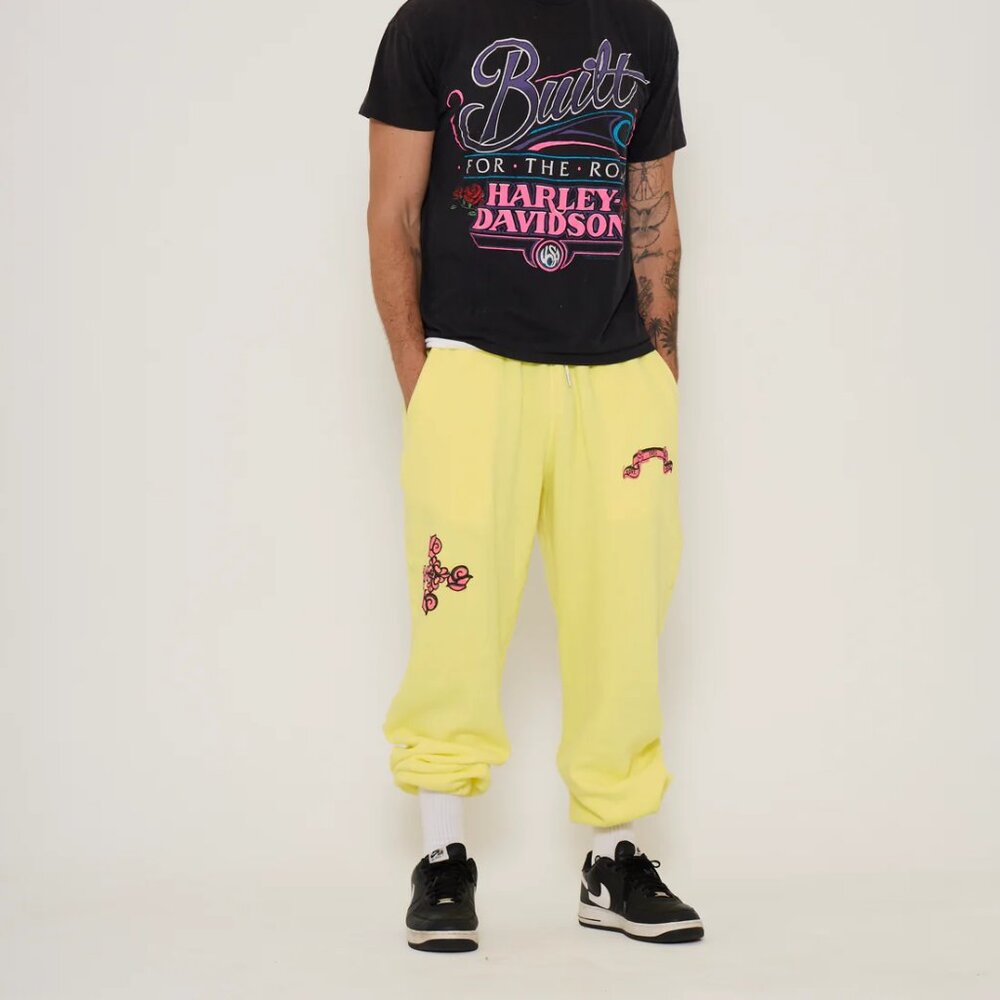 Lemon Fleur de Yves Unisex Pullover Unisex Hoodie & Sweatpant Set